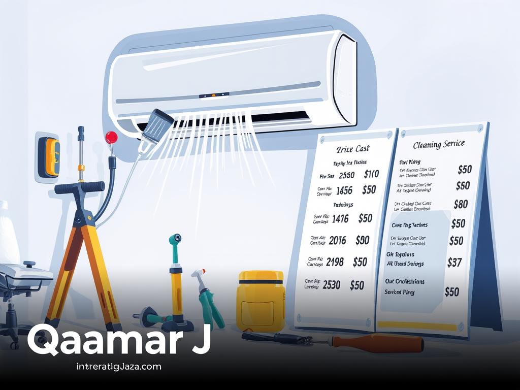 أسعار تنظيف المكيفات